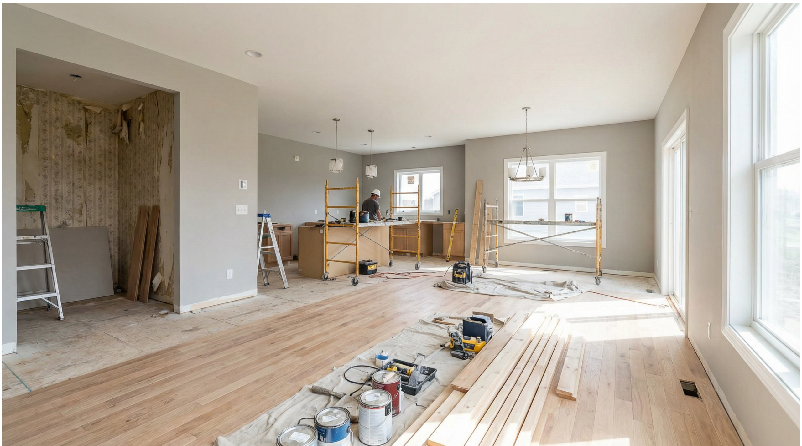 whole home renovations by Red Horse Construction